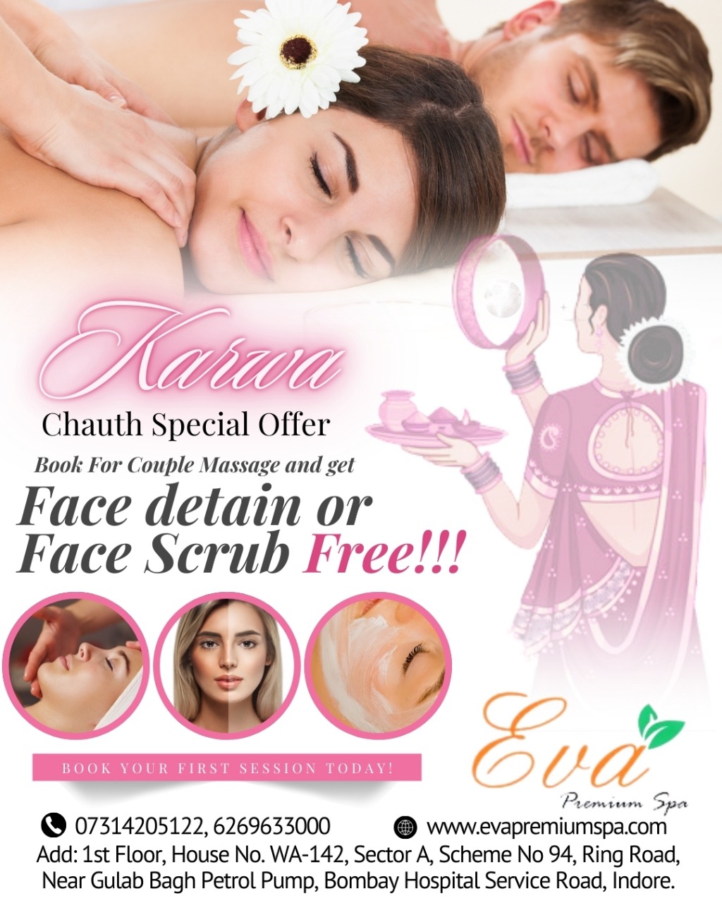 Karwa Chauth Offer On Couple Spa Services